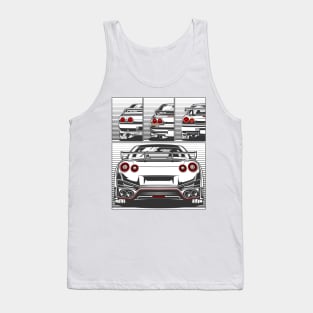 Generation of Nissan GTR Series Tank Top